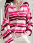 Strickjacke, Dress for Yourself, Flauschi, 6 Farben