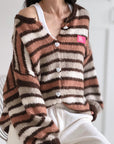 Strickjacke, Dress for Yourself, Flauschi, 6 Farben