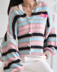 Strickjacke, Dress for Yourself, Flauschi, 6 Farben