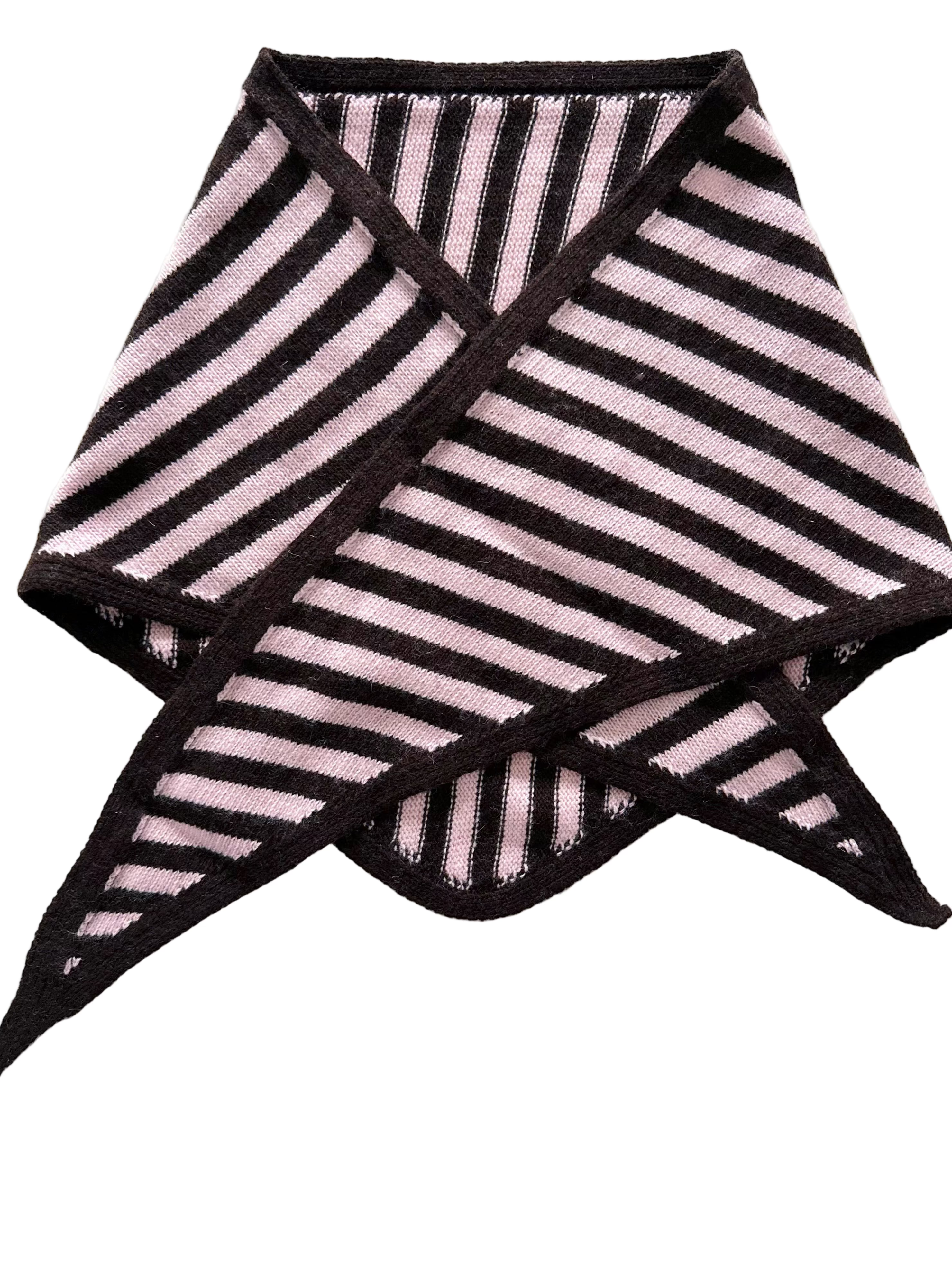 Dreieckstuch, Streifen, 4 Farben