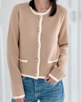 Tweet Jacke, Beige
