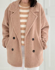 Jacke, zweireihig, 2 Farben, Camel