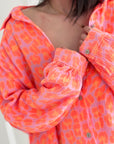 Musselin Bluse, Leo '25, Neon, 3 Farben
