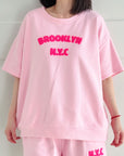 SweatT-Shirt, Brooklyn NYC, 4 Farben