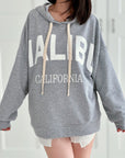 Hoodie, MALIBU, Grau
