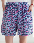 Musselin Shorts, Leo '25, Violett