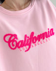 Sweat-T-Shirt, California, 4 Farben