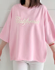 Sweat-T-Shirt, California, 4 Farben