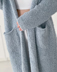 Teddymantel, Top-Sale, Blaugrau
