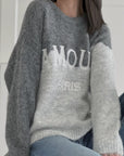 Pullover, Amour, Grau