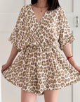 Musselin Jumpsuit, Beige-Leo