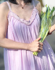 Sommerkleid, Baumwolle, mit Futter, 3 Farben