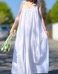 Sommerkleid, Baumwolle, mit Futter, 3 Farben
