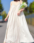 Sommerkleid, Baumwolle, mit Futter, 3 Farben