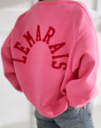 Sweatshirt, 3D-LEMARAIS, Oversize, 3 Farben