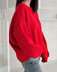 Sweatshirt, 3D-LEMARAIS, Oversize, 3 Farben