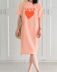 Sweatkleid, 3D-LOVE, 4 Farben