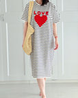 Sweatkleid, 3D-LOVE, 4 Farben