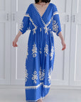 Jumpsuit, Vintage-Blumen, 2 Farben