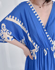 Jumpsuit, Vintage-Blumen, 2 Farben