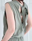 Jumpsuit, Rückenausschnitt, 4 Farben
