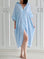 Musselin Blusenkleid, Streifen, 4 Farben