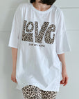T-Shirt, Leo-LOVE, 4 Farben