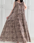 Leo Sommerkleid, Viskose, Oversize