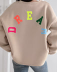 Sweatshirt, Color-Dream, Beige