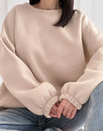 Sweatshirt, Color-Dream, Beige