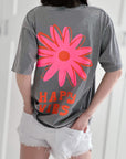 T-Shirt, Happy Vibes, 4 Farben