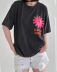 T-Shirt, Happy Vibes, 4 Farben