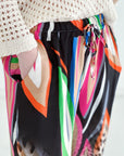 Seidige Hose, Leopard, 4 Farben
