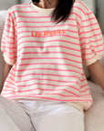 Pullover, Halbarm, Los Angeles, 3 Farben