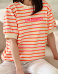 Pullover, Halbarm, Los Angeles, 3 Farben