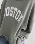 Sweatshirt, Boston, Regular-Size