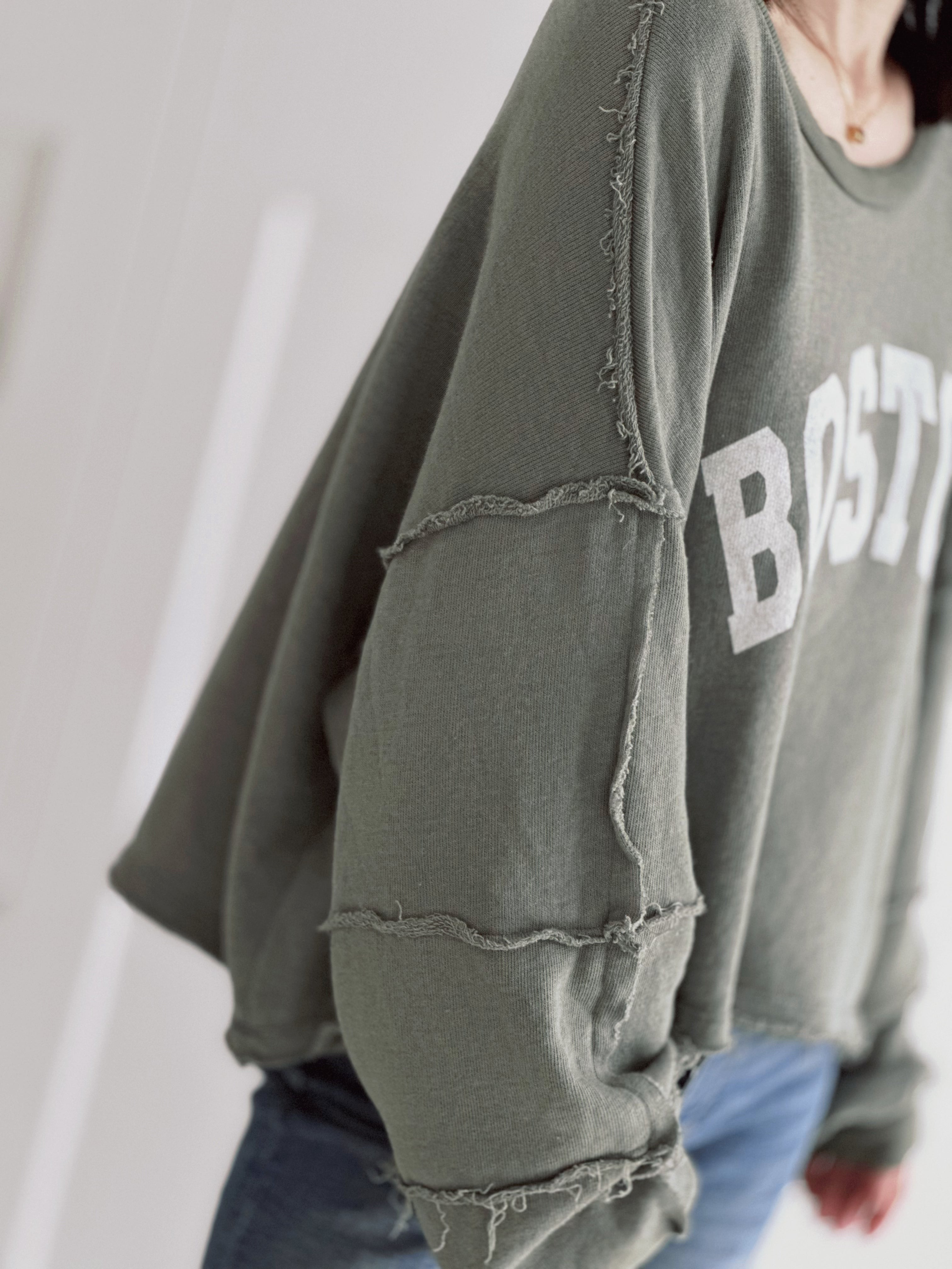 Sweatshirt, Boston, Regular-Size