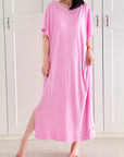 Frottee Kleid, 4 Farben