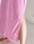 Frottee Kleid, 4 Farben