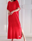 Frottee Kleid, 4 Farben