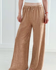 Frottee Hose, 4 Farben