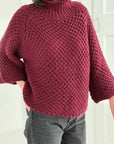 Strickpullover, Netzmuster, 6 Farben