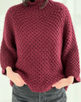 Strickpullover, Netzmuster, 6 Farben