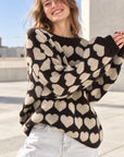 Pullover, Herzen, 6 Farben