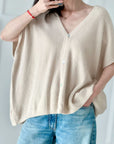 Strickweste, Alpaka, Oversize, 7 Farben
