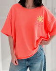 Sweat-T-Shirt, Love in the Sun, 2 Farben