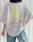 Sweat-T-Shirt, Love in the Sun, 2 Farben