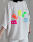 Sweat-T-Shirt, Beach, 3 Farben