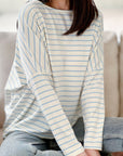 Longsleeves, Viskose, 6 Farben