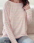Longsleeves, Viskose, 6 Farben